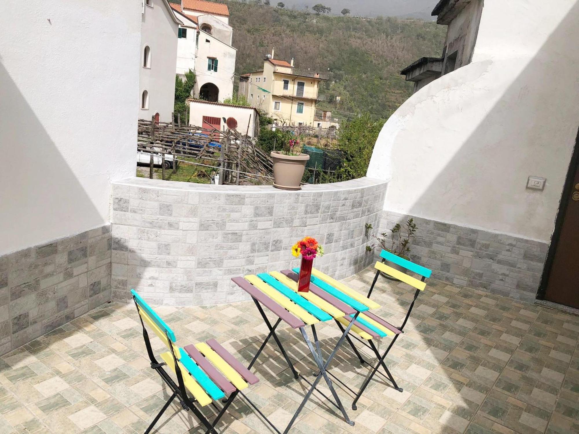 Amalfi Coast Casa Vacanze Marino Tramonti Eksteriør bilde